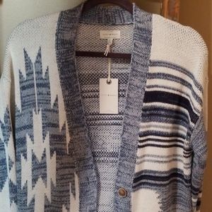 NWT Lucky Brand Long Sweater
